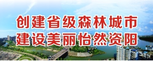 操逼操逼老骚逼老骚逼创建省级森林城市 建设美丽怡然资阳